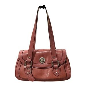 Vintage Y2K Rina Rich Leather Shoulder Bag